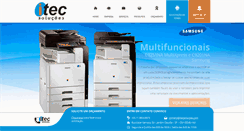 Desktop Screenshot of itecsolucoes.com